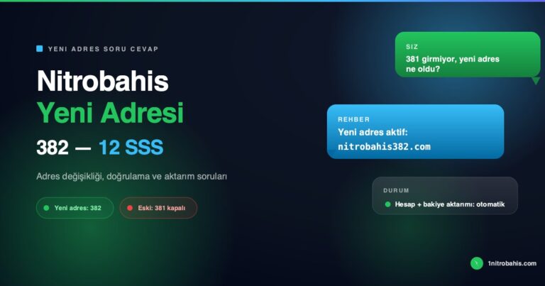 Nitrobahis yeni adresi 382 sıkça sorulan sorular kapağı